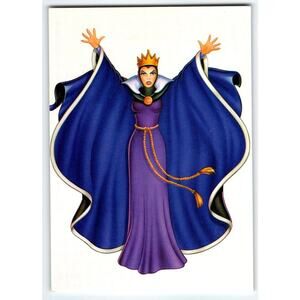The Evil Queen Snow White And The Seven Dwarfs Disney Postcard Vintage Unused